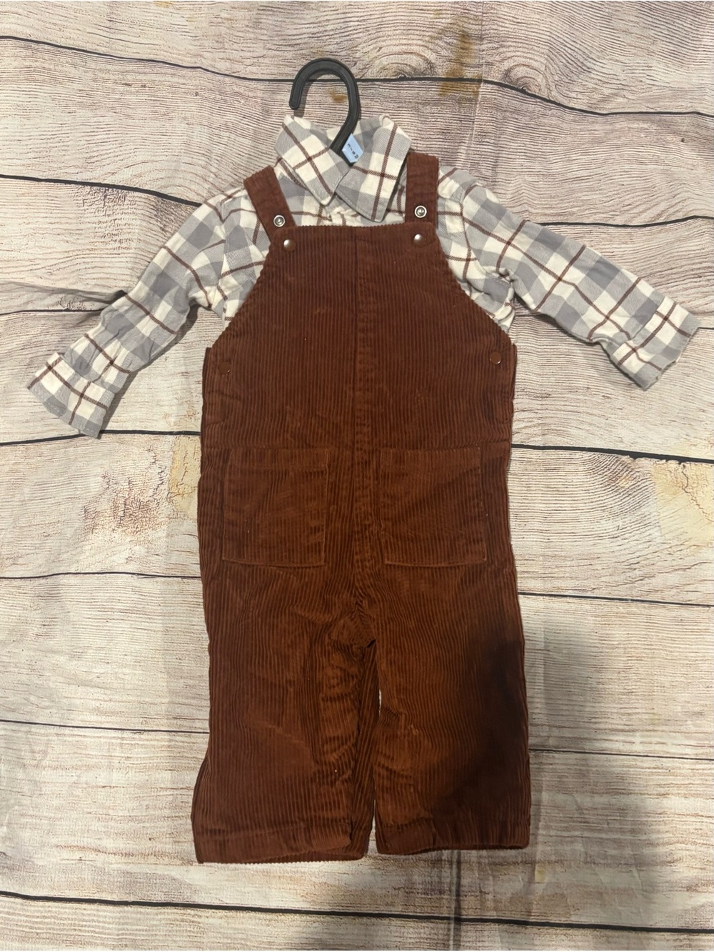 Carters overalls outfit